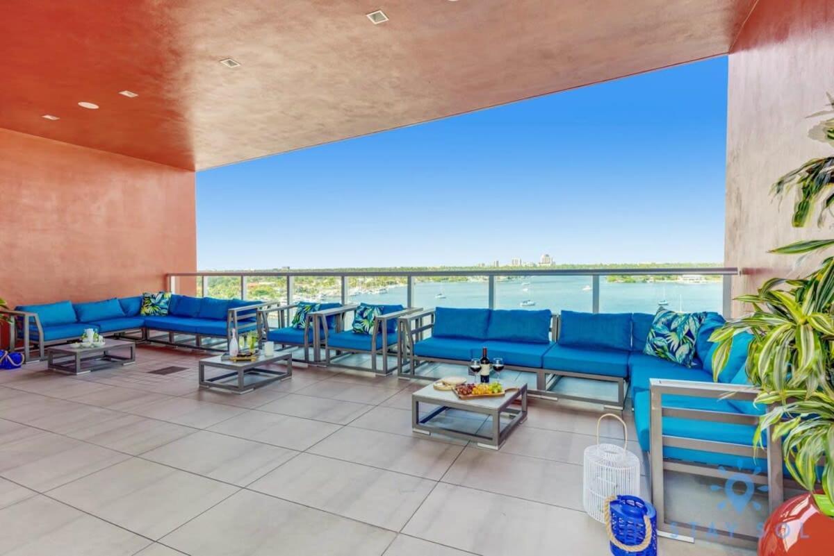 Rooftop Pool & Hot Tub - Gym - Hollywood Beach Exteriör bild