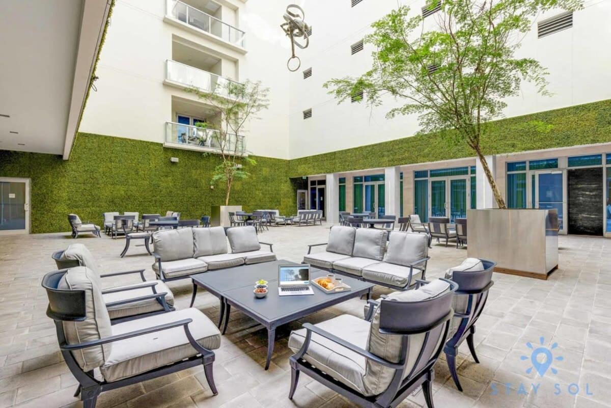 Rooftop Pool & Hot Tub - Gym - Hollywood Beach Exteriör bild