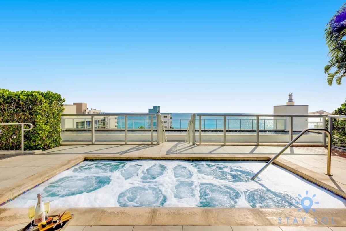 Rooftop Pool & Hot Tub - Gym - Hollywood Beach Exteriör bild