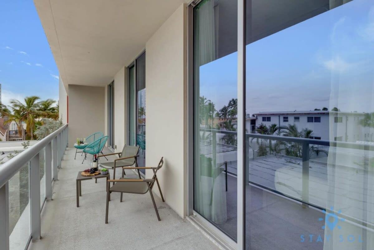 Rooftop Pool & Hot Tub - Gym - Hollywood Beach Exteriör bild
